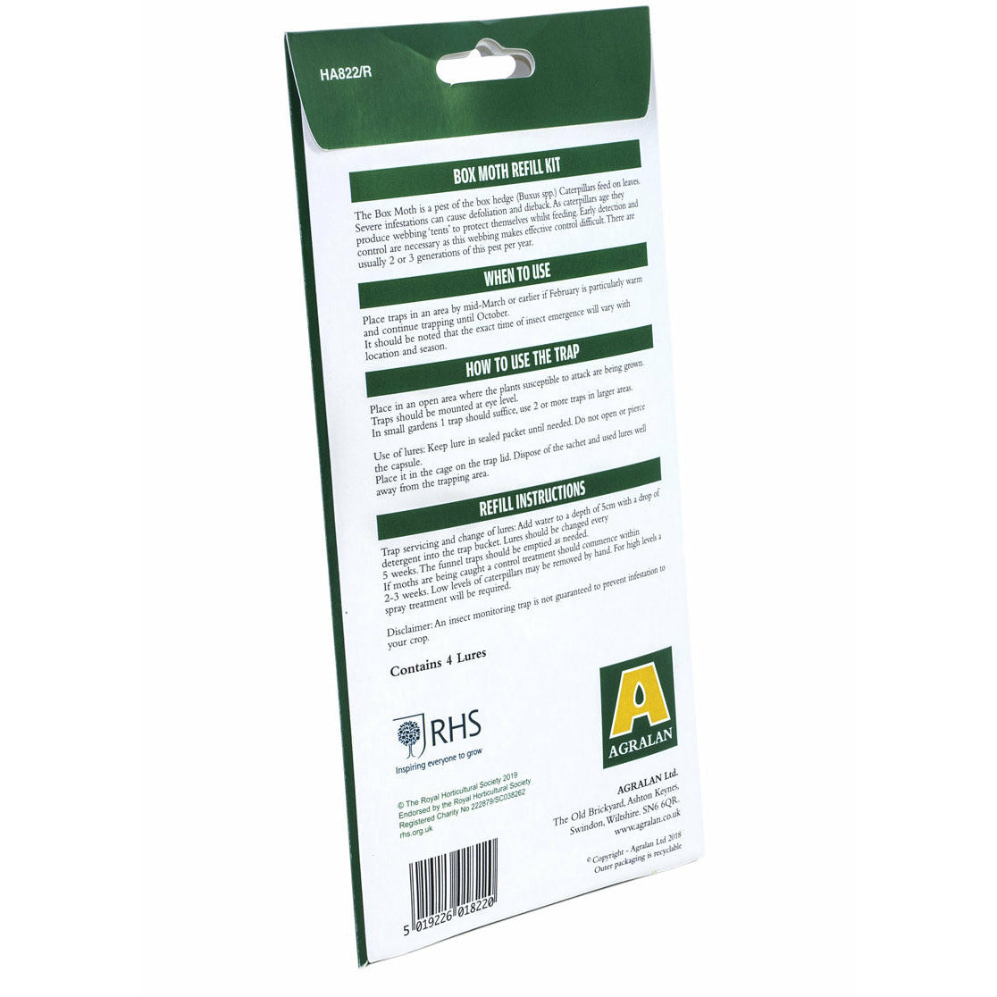 Box Moth Traps & Refills Pest Free Gardening