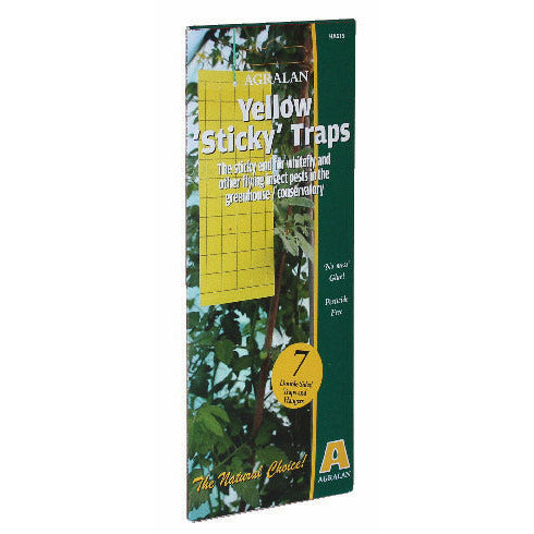 Yellow Insect Traps Yellow Sticky Insect Traps For Whitefly Control – Pest Free Gardening